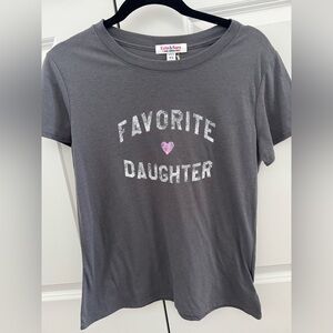 NWT “Favorite Daughter” grey t-shirt
